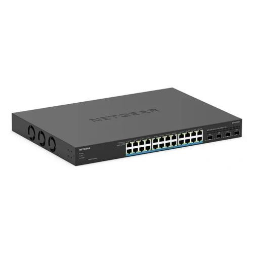 NETGEAR MS324TXUP Géré L2/L2+ 2.5G Ethernet (100/1000/2500) Connexion Ethernet, supportant l'alimentation via ce port (PoE) 1U Noir - MS324TXUP-100NAS