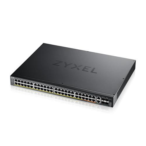 Zyxel  commutateur réseau Géré L3 Gigabit Ethernet (10/100/1000) Connexion Ethernet, supportant l'alimentation via ce port (PoE) - XGS2220-54FP