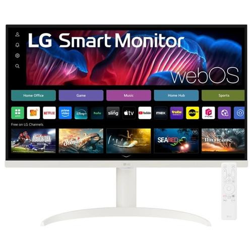 LG  écran plat de PC 81,3 cm (32") 3840 x 2160 pixels 4K Ultra HD Blanc - 32SR75U-W