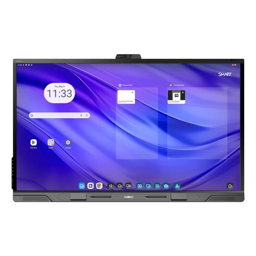 SMART Technologies QX Pro tableau blanc interactif 190,5 cm (75") 3840 x 2160 pixels Écran tactile Noir HDMI - QX275-V2-P