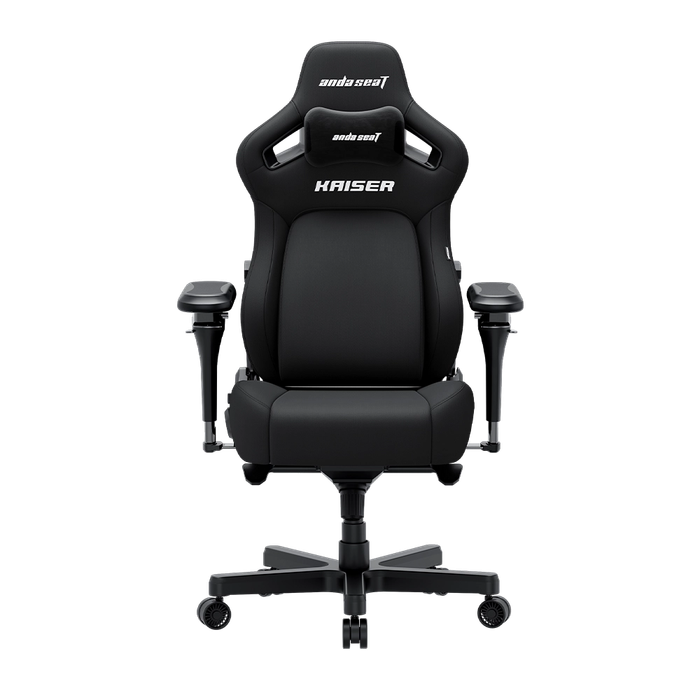 Anda Seat Kaiser 4 XL – Chaise gaming en tissu noir carbone – AD12YDDC-XLL-20-B-CF-03