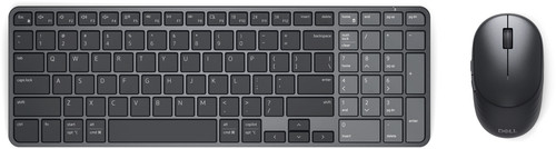 DELL Pro 7 KM746 clavier Souris incluse Universel RF sans fil + Bluetooth Espagnol d’Amérique latine Graphite - KM746-BLK-US