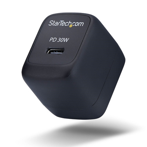 StarTech.com  chargeur d'appareils mobiles Universel Noir Secteur Charge rapide Intérieure - 103NB-WALL-CHARGER