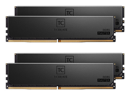 Team Group T-CREATE MASTER DDR5 module de mémoire 64 Go 4 x 16 Go 288-pin DIMM ECC - CTCMD564G6400HC32AQC01