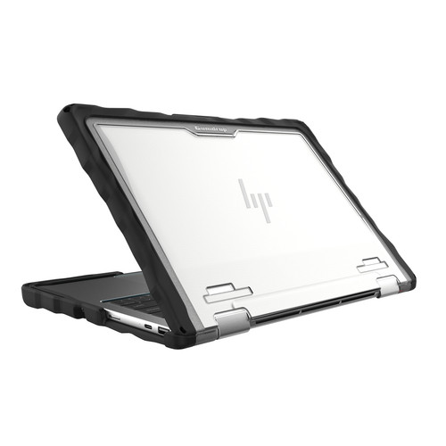 Gumdrop Cases  sacoche d'ordinateurs portables 33 cm (13") Housse Transparent, Noir - 01H036