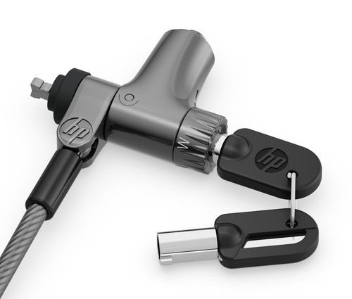 HP Câble antivol universel avec clé - C6CQ2AA