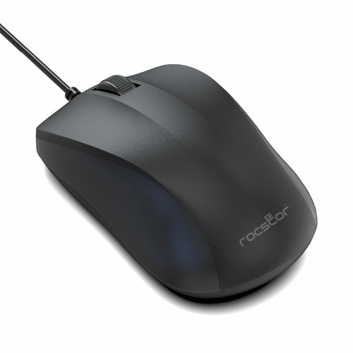 Rocstor  souris Maison Ambidextre USB Type-A Optique 1200 DPI - Y10P022-B1