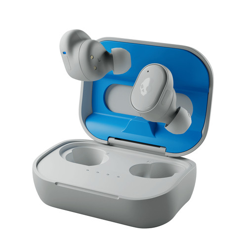 Skullcandy Grind Casque True Wireless Stereo (TWS) Ecouteurs Appels/Musique Bluetooth Bleu, Gris - S2GTW-P751