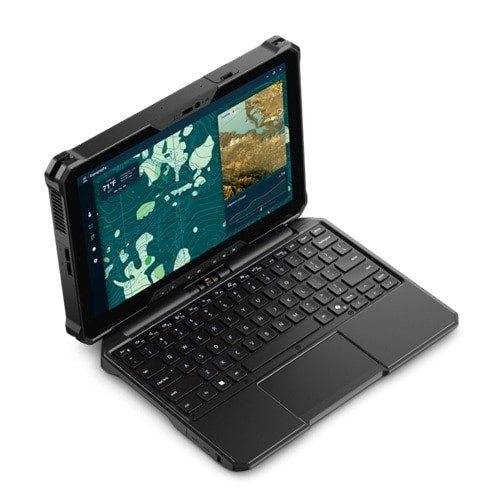 DELL  clavier pour tablette Anglais américain Pogo Pin Noir - RE1226KE
