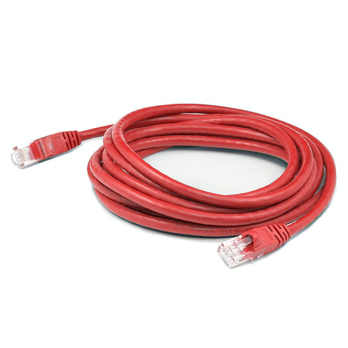 AddOn Networks  câble de réseau Rouge 3,048 m Cat6a U/UTP (UTP) - ADD-10FCAT6A-RD