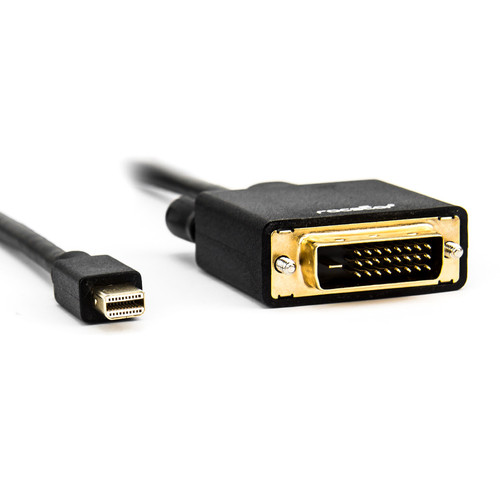 Rocstor  câble vidéo et adaptateur 1,8 m Mini DisplayPort DVI-D Noir - Y10C164-B1