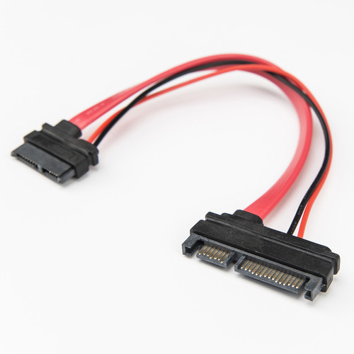 Rocstor  câble SATA 0,152 m SATA 13-pin Rouge - Y10C253-R1