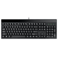 Adesso  clavier maison/bureau USB + Bluetooth QWERTY Anglais américain Noir - EASYTOUCH 130