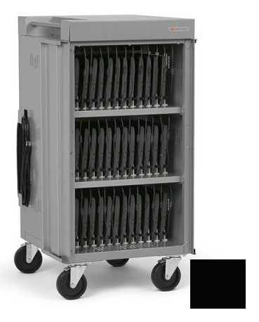 Bretford CUBE Cart Slim Classe mobile de charge et de gestion Noir - TVCS30USBC-BP