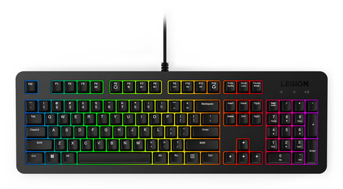 Lenovo K310 clavier Gaming USB Anglais américain Noir - GY41N91873