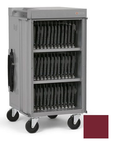 Bretford CUBE Cart Slim Classe mobile de charge et de gestion Bourgogne - TVCS42USBCSC-MA
