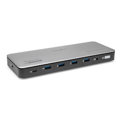 Rocstor  station d'accueil Avec fil USB4 Aluminium - Y10P026-S1