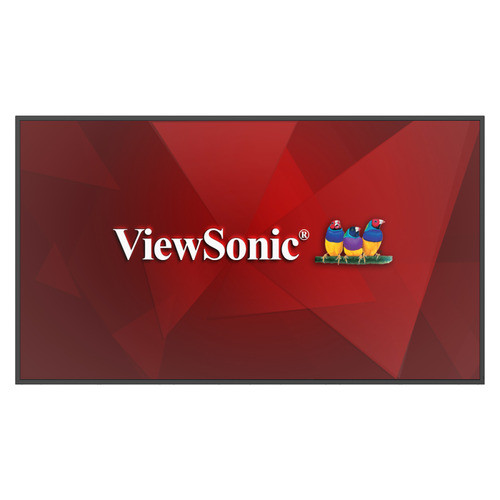 Viewsonic  Écran d'affichage dynamique Écran plat de signalisation numérique 165,1 cm (65") LCD Wifi 350 cd/m² 4K Ultra HD Noir Intégré dans le processeur 16/7 - CDE6514