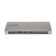 StarTech.com  station d'accueil Avec fil Thunderbolt 4 Noir, Gris - TB4CDOCK
