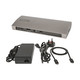 StarTech.com  station d'accueil Avec fil Thunderbolt 4 Noir, Gris - TB4CDOCK