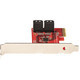 StarTech.com Carte PCI Express SATA 4 ports - Carte Contrôleur PCIe SATA - 6Gbps - ASM1166 Non-Raid - Convertisseur PCI Express 3.0 vers SATA - Connecteurs SATA Empilés - Carte d'Extension SATA - 4P6G-PCIE-SATA-CARD StarTech.com Carte PCI Express SATA 4 ports - Carte Contrôleur PCIe SATA - 6Gbps - ASM1166 Non-Raid - Convertisseur PCI Express 3.0 vers SATA - Connecteurs SATA Empilés - Carte d'Extension SATA - 4P6G-PCIE-SATA-CARD