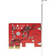 StarTech.com Carte PCI Express SATA 4 ports - Carte Contrôleur PCIe SATA - 6Gbps - ASM1166 Non-Raid - Convertisseur PCI Express 3.0 vers SATA - Connecteurs SATA Empilés - Carte d'Extension SATA - 4P6G-PCIE-SATA-CARD StarTech.com Carte PCI Express SATA 4 ports - Carte Contrôleur PCIe SATA - 6Gbps - ASM1166 Non-Raid - Convertisseur PCI Express 3.0 vers SATA - Connecteurs SATA Empilés - Carte d'Extension SATA - 4P6G-PCIE-SATA-CARD