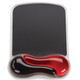 Kensington Repose-poignet en gel pour tapis à souris duo - rouge - K62402AM