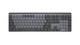 Logitech  clavier Bureau RF sans fil + Bluetooth QWERTY Anglais Graphite - 920-010547