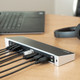 StarTech.com  station d'accueil Avec fil USB 3.2 Gen 1 (3.1 Gen 1) Type-C Noir, Argent - DK30CH2DPPD