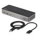 StarTech.com  station d'accueil Avec fil USB 3.2 Gen 2 (3.1 Gen 2) Type-C Noir, Gris - DK31C3HDPD