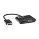 Tripp Lite  câble vidéo et adaptateur 0,15 m DisplayPort HDMI/VGA Noir - P136-06N-HV-V2