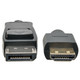 Tripp Lite  câble vidéo et adaptateur 3,05 m DisplayPort HDMI Noir - P582-010-HD-V4A