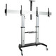 StarTech.com  support pour téléviseur 152,4 cm (60") Noir, Argent - STNDMTVDUO StarTech.com  support pour téléviseur 152,4 cm (60") Noir, Argent - STNDMTVDUO