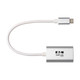 Tripp Lite  câble de téléphone portable Argent 0,2 m USB Type-C 2x 3.5mm - U437-002