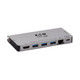 Tripp Lite  station d'accueil Avec fil USB 3.2 Gen 1 (3.1 Gen 1) Type-C Gris - U442-DOCK5D-GY