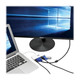 Tripp Lite  adaptateur graphique USB 1920 x 1080 pixels Blanc - U444-06N-VGU-C