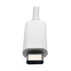 Tripp Lite  adaptateur graphique USB 1920 x 1080 pixels Blanc - U444-06N-VGU-C