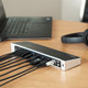 StarTech.com Station d'Accueil USB 3.0 à 3 Écrans avec 2x 4K DisplayPort et HDMI - Hub USB-A à 5 Ports (1x Fast-Charge), Audio 3,5 mm, GbE - Docking Station Universelle USB Type-A pour PC Portable, Win/MacOS - USB3DOCKH2DP
