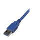 StarTech.com Câble d'extension SuperSpeed USB 3.0 de 1,8 m - Rallonge USB A vers A - M/F - Bleu - USB3SEXTAA6