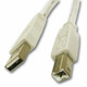 C2G USB 2.0 A/B Cable 3m câble USB USB A USB B Blanc - 13400