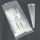 C2G 6in Cable Ties - White 100pk serre-câbles Blanc - 43033