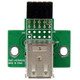 StarTech.com Adaptateur USB 2.0 interne - 2x USB A vers connecteur de carte mère USB à 4 broches - F/F - USBMBADAPT2