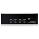 StarTech.com Switch KVM USB 2 Ecrans DVI pour 4 Ordinateurs avec Audio - Commutateur KVM - SV431DD2DUA