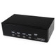 StarTech.com Switch KVM USB 2 Ecrans DVI pour 4 Ordinateurs avec Audio - Commutateur KVM - SV431DD2DUA