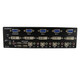 StarTech.com Commutateur KVM USB et double écran DVI / VGA à 4 ports avec audio et hub USB 2.0 - SV431DDVDUA
