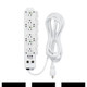 Tripp Lite  unité de distribution d'énergie 6 sortie(s) CA Blanc - PS-615-HG-OEM