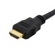 StarTech.com Adaptateur HDMI 1m - Câble HDMI 4K30Hz Haut Débit pour Montage sur Panneau - Bande Passante 10.2 Gbps - HDMI 4K à HDMI F/M - Câble de Connexion pour Montage sur Panneau HDMI - HDMIPNLFM3