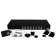 StarTech.com Switch KVM USB VGA à 16 ports avec OSD - Commutateur écran clavier souris à montage en rack 1U - SV1631DUSBU