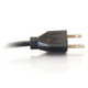 C2G  câble électrique Noir 7,5 m NEMA 5-15P - 53410