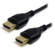 StarTech.com Câble slim - HDMI vers HDMI avec Ethernet - Ultra HD 4k x 2k - 7,6 m - HDMIMM3HSS StarTech.com Câble slim - HDMI vers HDMI avec Ethernet - Ultra HD 4k x 2k - 7,6 m - HDMIMM3HSS